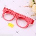 cici store DIY Glasses Building Block Brick Toy,Kids Education Toy Birthday Gift Party Favor Supplies red Red B07HD3N6CS